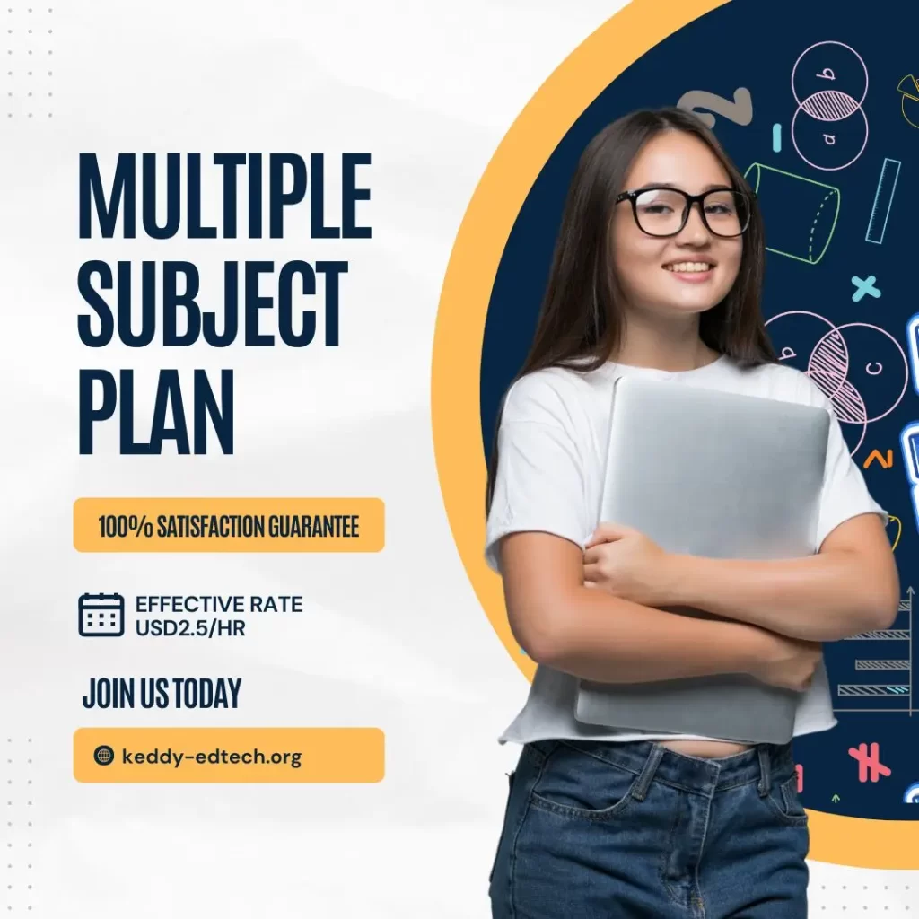 Multiple Subject Plan