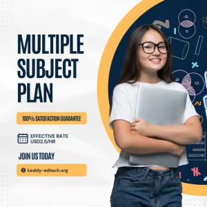 Multiple Subject Plan